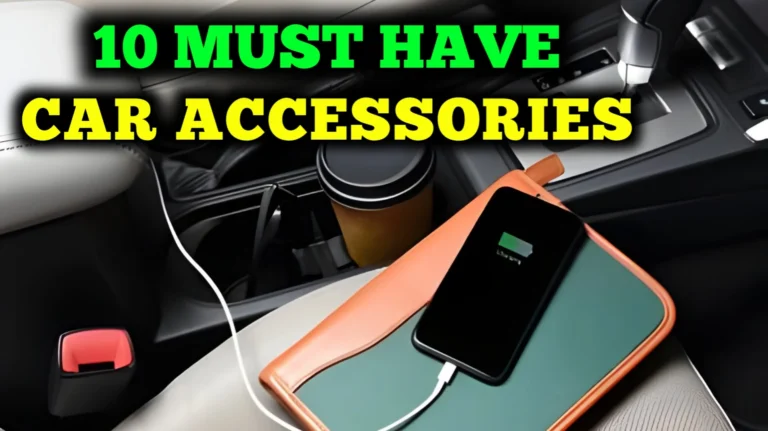 Essential items to have in a car